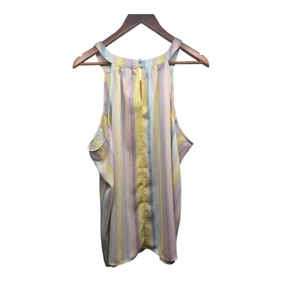 Torrid Gauze Goddess Neck Tank - Picture 5 of 11